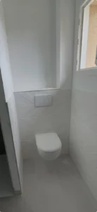 WC suspendu blanc